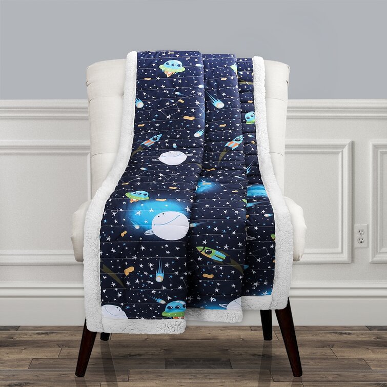 Kids quilted 2024 throw